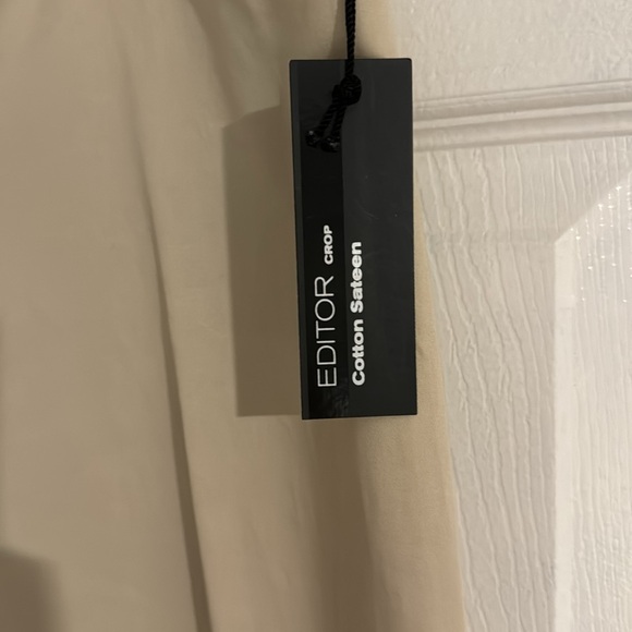 NWT Express size 6 crop khaki editor pant - Picture 3 of 6